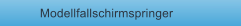 Modellfallschirmspringer